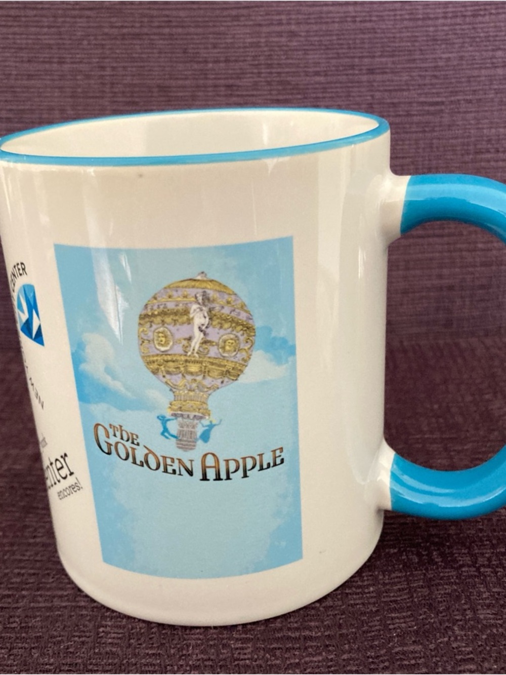 City Center Encores! Coffee Mug 2017 Season Big River The Golden Apple Excellent